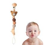 Baby Pacifier Clip with Small Anima