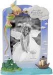 Precious Moments Tinker Bell Picture Frame | Leave A Little Pixie Dust Wherever You Go Disney Tinker Bell Resin/Glass Photo Frame | Disney Decor & Gifts | Peter Pan & Tinker Bell | Hand-Painted