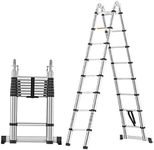 Portable Telescopic Ladder A Frame 