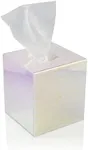 Acrylic Tissue Box Holder, Clear Ti