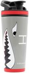 IS ICESHAKER Ice Shaker 26oz Insulated Protein Shaker Bottle, Air Force A-10 Warthog Design, Stainless-Steel Gym Protein Shaker Water Bottle, As Seen on Shark Tank, Warthog…