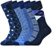 SUKBRGIR Mens Dress Socks Business 