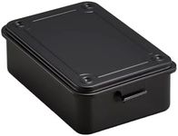 Toyo Steel T-150 Storage Box Black Multi-Purpose Tool Case Black