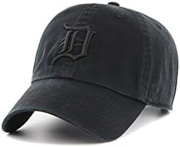 '47 Brand Relaxed Fit Cap - Clean UP Detroit Tigers Noir