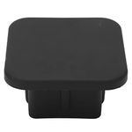 Trailer Hitch Cap,Trailer Hitch Cover Rubber Universal Black Flexible Tow Receiver Tube Cap Plug for Vehicles