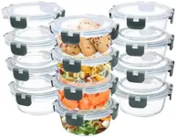 12 Pack Small Glass Food Storage Co