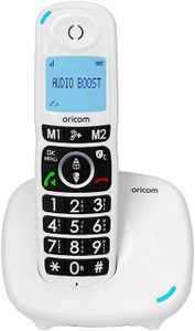 Oricom CARE620 DECT Cordless Amplified Phone with Instant Call Blocking - Phone for Elderly with Visual and Hearing Impaired, Large Backlit Display, Hearing aid and T-Coil Compatible, Telephone