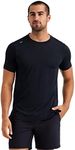 Rhone Swift Short Sleeve Black Smal