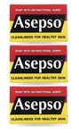 Asepso Original Antiseptic Soap 80g UK (3 Bars)