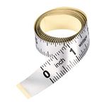 uxcell Adhesive Backed Tape Measure 40 Inch Measuring Tool for Tailor Sewing 2pcs