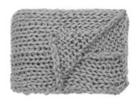 THE HOME TALK Beautifully Knitted and Textured Blanket | Very Soft and Premium Wool | Snuggle up Any time in This Luxurious All-Season Blanket | Lightweight Cozy Blankets