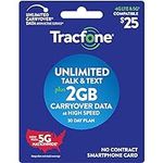 TracFone $25 Unlimited Talk, Text, 