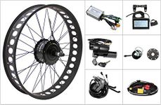 Hallomotor Free Duty BAFANG 48V 750W Freehub Fat Tire Cassette Rear Wheel 190mm ebike Conversion Kit (20 Inch)