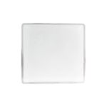 Viztex Glacier Polar White Multi-Purpose Grid Glass Dry Erase Board -14" x 14"