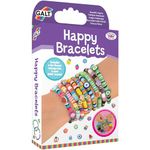 Galt Happy Bracelets - Kids Jewellery Making Kit - Childrens Heishi Bead Bracelet Making & Creative Craft Set - Fun Activity Pack, 2000+ Colourful Beads & Storage Box - For Girls & Boys Ages 6 +