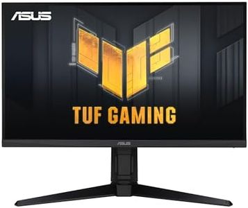 ASUS TUF Gaming 27” 1440P Monitor (VG27AQL3A) - QHD (2560 x 1440), 180Hz, 1ms, Fast IPS, Extreme Low Motion Blur SYNC, G-SYNC Compatible, Freesync Premium, 130% sRGB, DisplayHDR 400, 3 Year Warranty