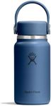 Hydro Flask Micro Bottle - Insulated Mini Leak Proof Flask for Purse or Pocket in 6.7 Oz Harbor Blue