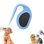 Inralimot Pet Knotting Comb - Knotting Comb for Dog Pet Grooming Brush, Knotting Comb for Cats, Pet Dematting Comb Knotting Combs Hair Removal, Pet Grooming Combs Dematting Tools (Blue)