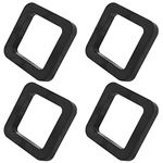 VOANZO 4 Pcs Hitch Receiver Silencer Pad Eliminate Noise and Provide Cushion Between receivers and Tow hitches for Any 2 inch Trailer Hitch Receiver