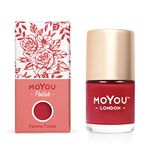 MoYou-London Premium Stamping Nail Polish, 9ml - Femme Fatale