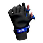 Glacier Glove Pro Angler Neoprene Glove M - Black, Model: 821BK M