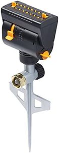 Melnor XT Mini-Turbo Oscillating Sprinkler on a Spike with One Touch Width Control & Flow Control, and Rotation, waters up to 3,900 sq.ft.