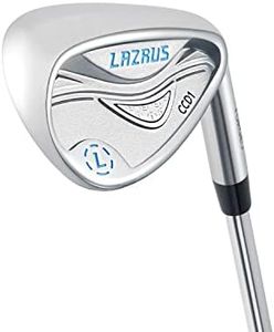LAZRUS GOLF Premium Forged Golf Cavity Back Wedge Set Or Individual for Men - Milled Full Face 50 52 54 56 58 60 Degree Golf Wedges for More Spin (RHS, 56 CCD)