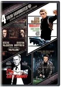 4 Film Favorites: Steve McQueen (Bullitt, The Cincinnati Kid, The Getaway: Deluxe Edition, Papillon) by Warner Home Video