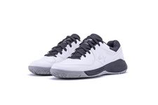 Sega Hyper Power Cushioned Badminton Indoor Court Shoes, Squash Non-Marking Breathable Shock Resistant Anti Slip Trainers (White, UK Footwear Size System, Adult, Men, Numeric, Medium, 9)