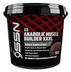 OSSN Anabolic Muscle Builder Xxxl, 5kg (11 Lbs), Chocolate, Extreme Anabolic Muscle Mass Gainer, 36g Of Protein And 738 Kacl Per Serving With Testo & Boost Matrix, Accelerate Post Workout Recovery