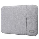 Lacdo 15.6 inch Laptop Sleeve Case for 15.6 inch ASUS Vivobook/Chromebook/TUF Gaming, Lenovo IdeaPad 3 Chromebook 15, Dell Inspiron 15, HP Pavilion 15, Acer Aspire 7 5 3, HUAWEI MateBook D 15, Gray