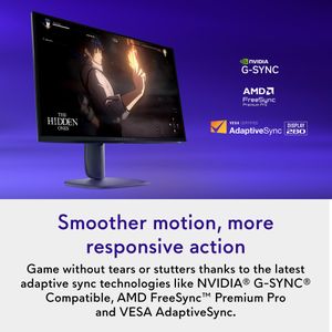 Alienware 27” QHD Gaming Monitor – 280Hz High Refresh Rate