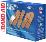 Band-Aid Brand Flexible Fabric Adhesive Bandages - 100 Count