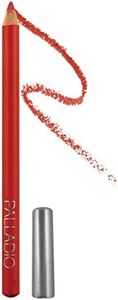 Palladio Lip Liner Pencil, Wooden, Firm yet Smooth, Contour and Line with Ease, Perfectly Outlined Lips, Comfortable, Hydrating, Moisturizing, Rich Pigmented Color, Long Lasting, Coral