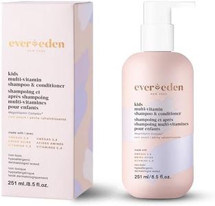 Evereden MegaVitamin Complex Hair Strengthening Shampoo and Conditioner 2 in 1, Plant-Based, Natural and Organic, Cool Peach Scent, 10.1 Ounces