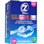 Retainer Cleaner Tablets - 120 Premium Cleaning Tablets 4 Months Supply - Ideal for Mouth Guard, Denture, Aligner, Brite Retainer