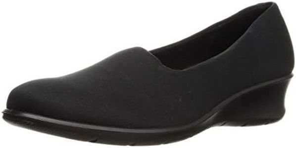 ECCO womens Finola Shoes, Black, 7-7.5