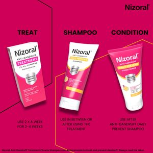 Nizoral Anti-Dandruff Shampoo with Ketoconazole, 100ml – Itchy Scalp Treatment