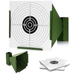 Greenmall 17 * 17cm Airsoft Targets, Air Rifle Pellet Trap Target, BB Trap Target, Airsoft Pellet Trap Catcher, Wall Mounted Target for Shooting Practice and Air Soft Gun Training (17 * 17cm- Green)