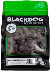BLACKDOG Mini Biscuits Charcoal - 1kg, All