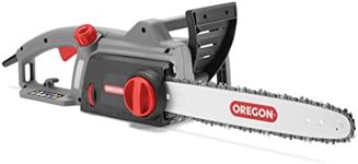 Oregon CS1200 1800W Electric Chainsaw, Corded Electric Saw with 35cm (14-Inch) Guide Bar & Oregon Saw Chain, Lightweight, Low Noise & Low Kickback, 3 Year Warranty (601682)