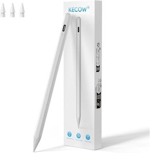 Stylus Pen for iPad, iPad Pencil with Palm Rejection, Apple Pen with 3 Spare Tips, Compatible with Pad 11/10/9/8/7/6, Mini 6/5/7, Air 5/4/3/M1/2/3/4, Pro 11"/12.9" and M1/2/4/5