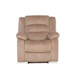 WellNap Motorised Recliner in Fabric-Best Suited for Indian Weather - Beige, Single Seater, Fabric