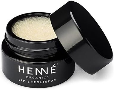 Henné Organics Lip Exfoliator Scrub - Natural USDA Certified Organic, Cruelty-Free Repair Treatment For Lips - LAVENDER MINT