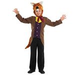 Fun Shack Boys World Book Day Costumes for Boys, Fox Costumes for Kids, Kids Fox Costume, Fox Costume for Kids Medium