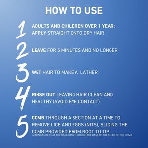 Hedrin Head Lice Shampoo Kit – 100ml Treatment