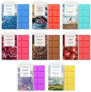 Wax Melts Wax Cubes, Scented Wax Melts, Scented Wax Cubes, Soy Wax Cubes for Warmers, Soy Wax Cubes Candle Melts 8 Pack (8x2.5oz)
