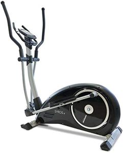 Horizon Fitness Syros E Crosstrainer mit 32 Widerstandsstufen extra große Pedale und Schwungmasse von 22 kg