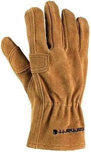 Carhartt Men's A553 Leather Fencer Glove, Brown, Medium (Pack Of 1)