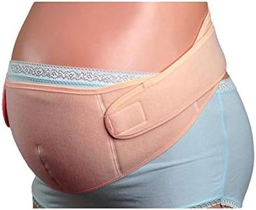 JERN Pregnant Tocolytic fetus waist support belt Pregnancy Abdominal supporter Maternity waistband Prenatal care cummerbund Girdle (Beige)